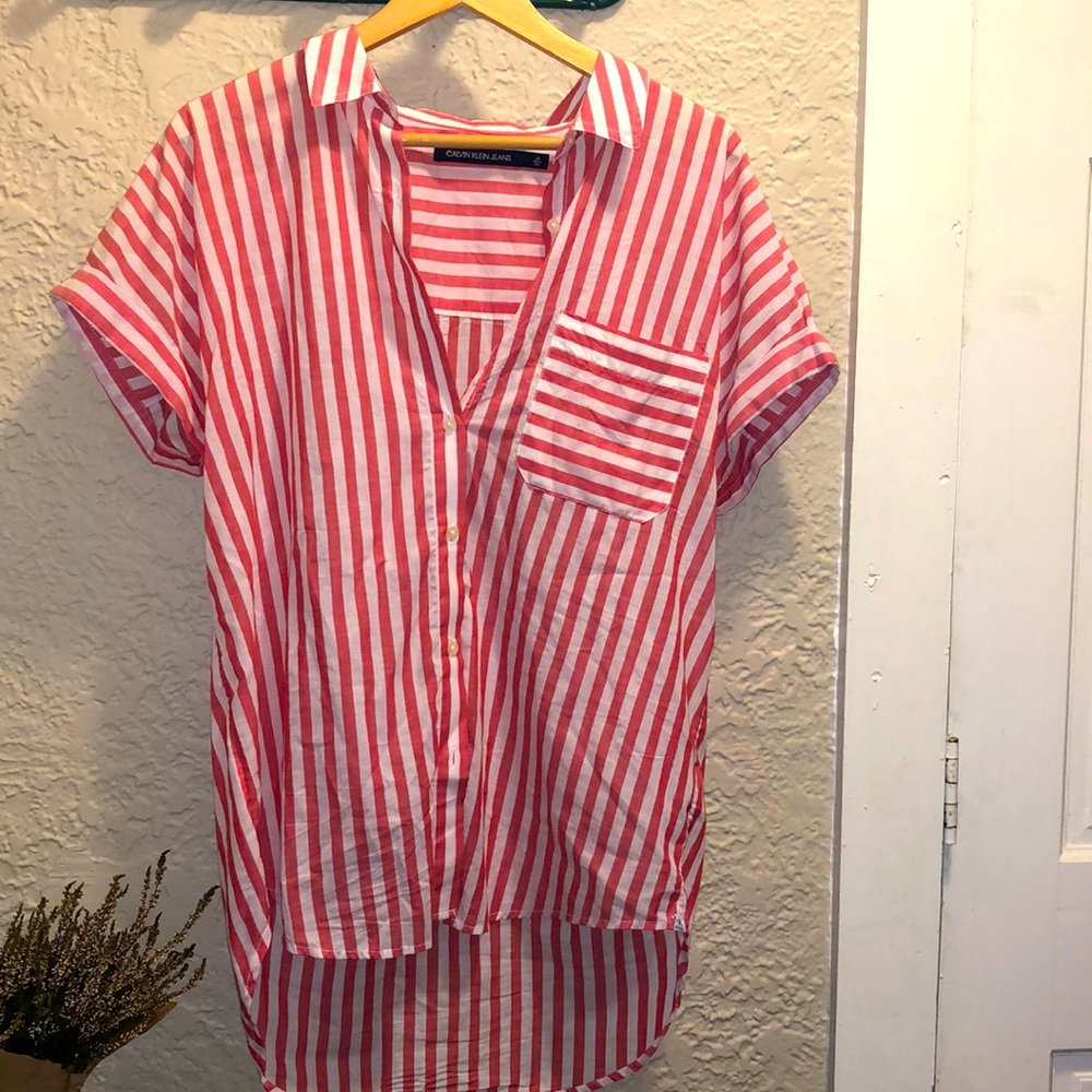 Striped Calvin Klein Jeans Blouse